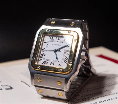 cartier santos tank|cartier santos watch price.